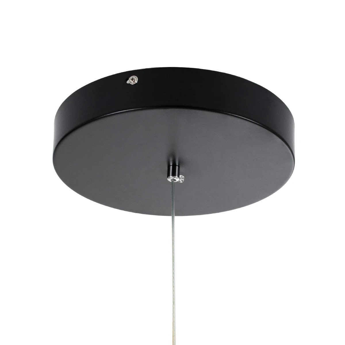 kelvo® KIBOO KLV-101-0261 Κρεμαστό Φωτιστικό Οροφής LED 36W 3600lm 360° AC 220-240V IP20 Ρυθμιζόμενο Λευκό CCT με Χειριστήριο από 2700K έως 6000K Dimmable - Lumileds SMD Chip - Μαύρο Ματ - Μ40 x Π40 x Υ40cm - 3 Χρόνια Εγγύηση - Image 9