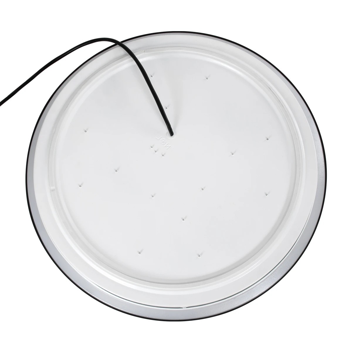 kelvo® BARCHETTA KLV-101-0265-V2 Φωτιστικό Οροφής LED 72W 7200lm 120° AC 220-240V IP20 Ρυθμιζόμενο Λευκό CCT με Χειριστήριο από 2700K έως 6000K Dimmable - Lumileds SMD Chip - Μαύρο Ματ - Μ48 x Π48 x Υ8.2cm - 3 Χρόνια Εγγύηση - Image 12