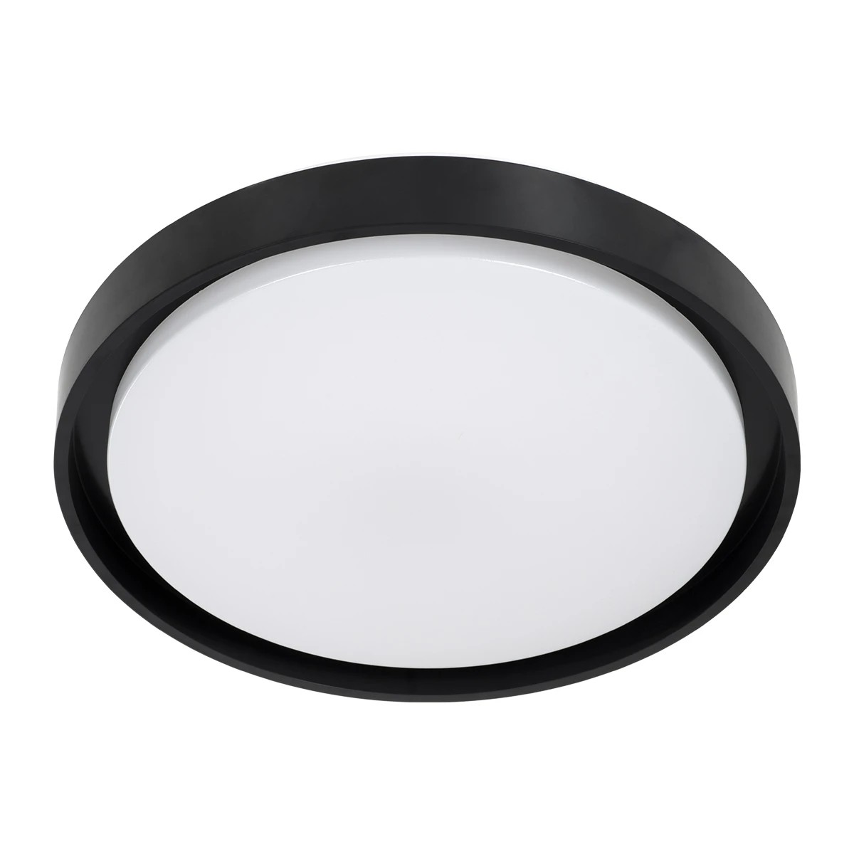kelvo® BARCHETTA KLV-101-0265-V2 Φωτιστικό Οροφής LED 72W 7200lm 120° AC 220-240V IP20 Ρυθμιζόμενο Λευκό CCT με Χειριστήριο από 2700K έως 6000K Dimmable - Lumileds SMD Chip - Μαύρο Ματ - Μ48 x Π48 x Υ8.2cm - 3 Χρόνια Εγγύηση - Image 4