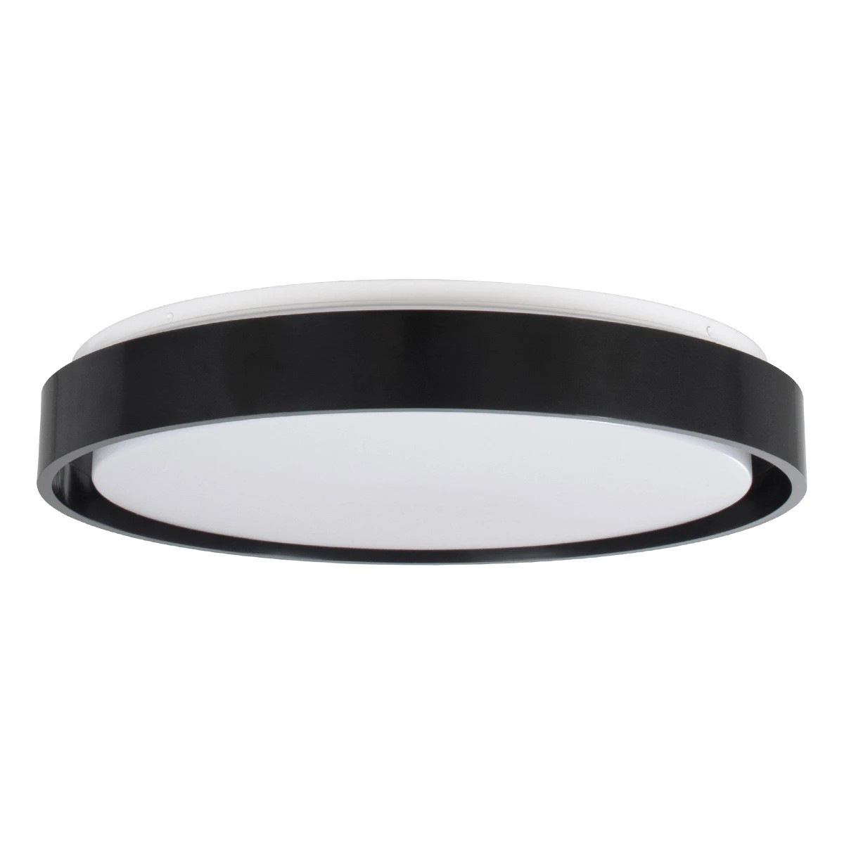 kelvo® BARCHETTA KLV-101-0265-V2 Φωτιστικό Οροφής LED 72W 7200lm 120° AC 220-240V IP20 Ρυθμιζόμενο Λευκό CCT με Χειριστήριο από 2700K έως 6000K Dimmable - Lumileds SMD Chip - Μαύρο Ματ - Μ48 x Π48 x Υ8.2cm - 3 Χρόνια Εγγύηση - Image 6