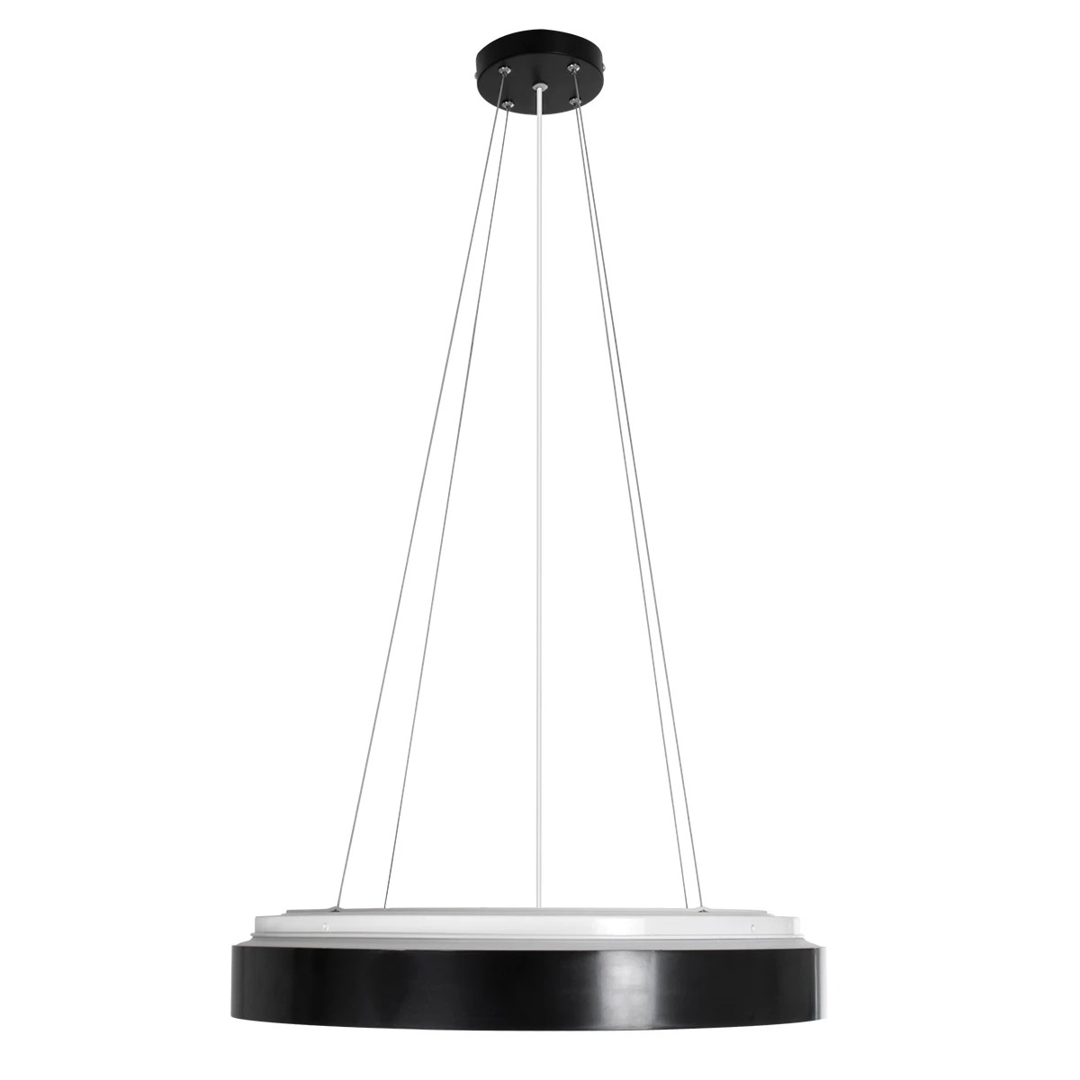 kelvo® BARCHETTA KLV-101-0265-V2 Φωτιστικό Οροφής LED 72W 7200lm 120° AC 220-240V IP20 Ρυθμιζόμενο Λευκό CCT με Χειριστήριο από 2700K έως 6000K Dimmable - Lumileds SMD Chip - Μαύρο Ματ - Μ48 x Π48 x Υ8.2cm - 3 Χρόνια Εγγύηση - Image 10
