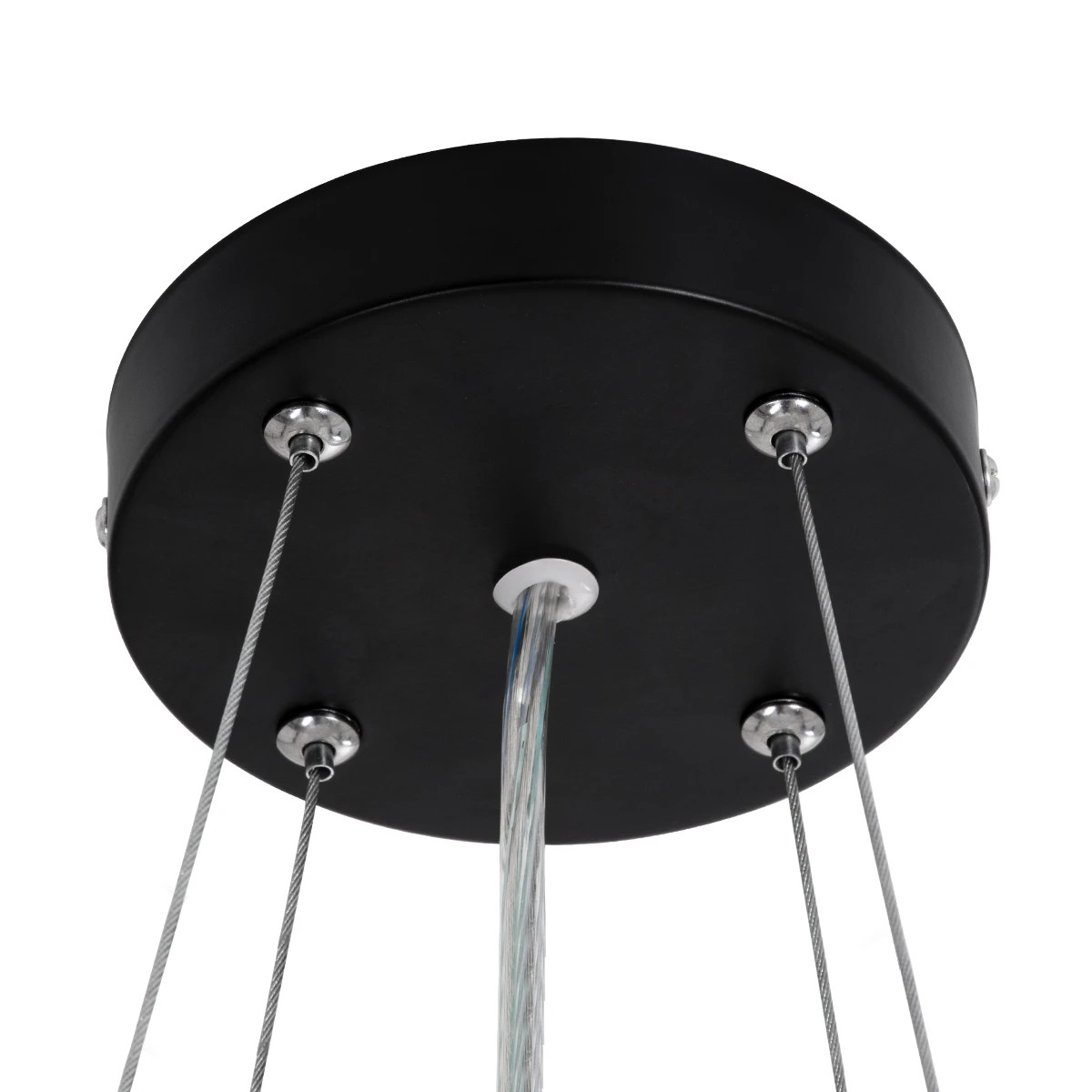 kelvo® BARCHETTA KLV-101-0266 Κρεμαστό Φωτιστικό Οροφής LED 72W 7200lm 120° AC 220-240V IP20 Ρυθμιζόμενο Λευκό CCT με Χειριστήριο από 2700K έως 6000K Dimmable - Lumileds SMD Chip - Μαύρο & Σαμπανιζέ Χρυσό Ματ - Μ48 x Π48 x Υ8.2cm - 3 Χρόνια Εγγύηση - Image 12