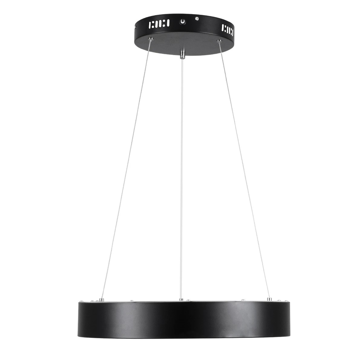 kelvo® SALEM KLV-101-0285 Κρεμαστό Φωτιστικό Οροφής LED 75W 7500lm 120° AC 220-240V IP20 Ρυθμιζόμενο Λευκό CCT με Χειριστήριο από 2700K έως 6000K Dimmable - Lumileds SMD Chip - Μαύρο Ματ - Μ45 x Π45 x Υ6cm - 3 Χρόνια Εγγύηση - Image 4