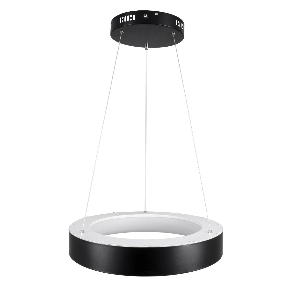 kelvo® SALEM KLV-101-0285 Κρεμαστό Φωτιστικό Οροφής LED 75W 7500lm 120° AC 220-240V IP20 Ρυθμιζόμενο Λευκό CCT με Χειριστήριο από 2700K έως 6000K Dimmable - Lumileds SMD Chip - Μαύρο Ματ - Μ45 x Π45 x Υ6cm - 3 Χρόνια Εγγύηση - Image 5