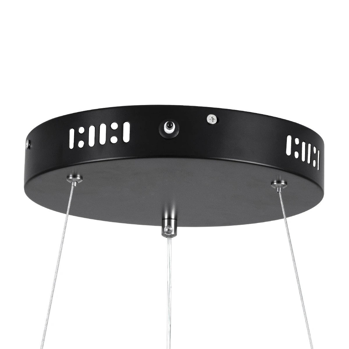 kelvo® SALEM KLV-101-0285 Κρεμαστό Φωτιστικό Οροφής LED 75W 7500lm 120° AC 220-240V IP20 Ρυθμιζόμενο Λευκό CCT με Χειριστήριο από 2700K έως 6000K Dimmable - Lumileds SMD Chip - Μαύρο Ματ - Μ45 x Π45 x Υ6cm - 3 Χρόνια Εγγύηση - Image 7
