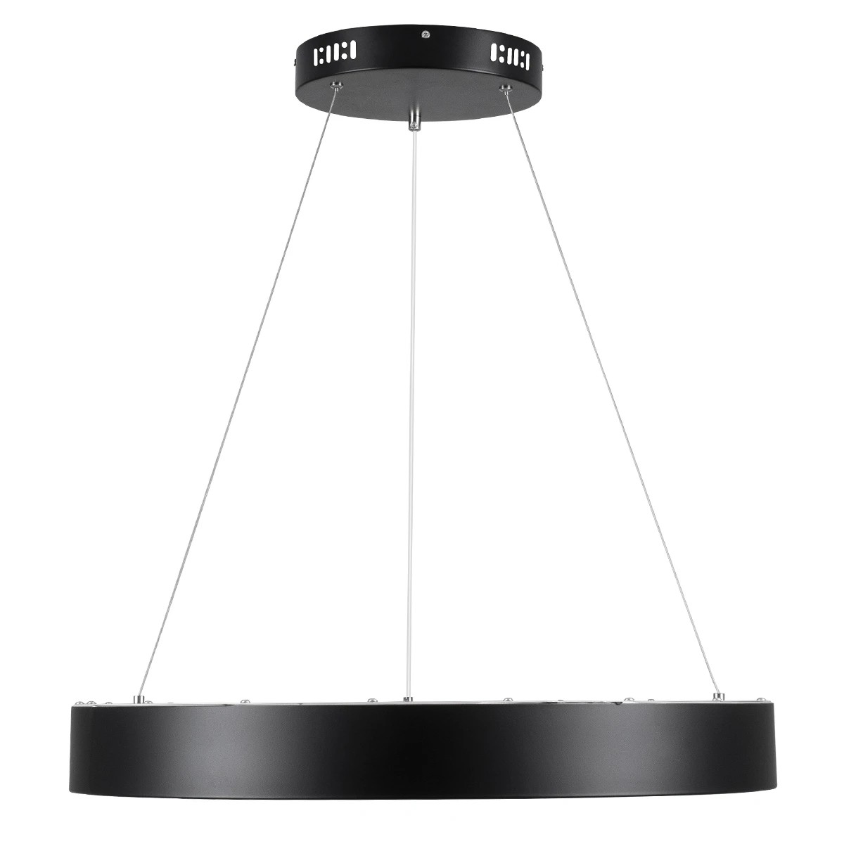 kelvo® SALEM KLV-101-0289 Κρεμαστό Φωτιστικό Οροφής LED 105W 10500lm 120° AC 220-240V IP20 Ρυθμιζόμενο Λευκό CCT με Χειριστήριο από 2700K έως 6000K Dimmable - Lumileds SMD Chip - Μαύρο Ματ - Μ60 x Π60 x Υ6cm - 3 Χρόνια Εγγύηση - Image 4