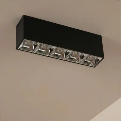Alternative view of kelvo® LUMINAR KLV-101-0333 Φωτιστικό Downlight Σποτ LED 20W 2800lm 36° AC 220-240V IP20 Φυσικό Λευκό 4500K - Osram SMD Chip & TÜV SÜD Driver - Μαύρο Ματ - Μ19.5 x Π4.2 x Υ6.6cm - 5 Χρόνια Εγγύηση