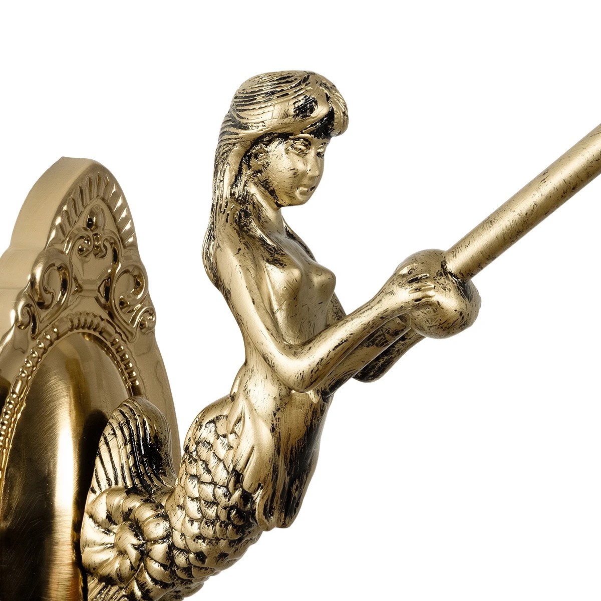LEDTM® MERMAID 02389 Vintage Φωτιστικό Τοίχου - Απλίκα με Ντουί 1 x E27 AC 220-240V IP20 - Μπρούτζινο & Πολύχρωμο - Μ17 x Π30 x Υ27cm - Image 7