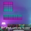 LEDTM® MATRIX GLB-106-0017 Κυλιόμενη Ψηφιακή Επιγραφή 80x80cm P24.6 64x64 Pixel LED 120W AC 220-240V IP20 Πολύχρωμο RGB - Bluetooth Control μέσω iPIXEL APP - Μ80 x Π2.6 x Υ80cm - 2 Χρόνια Εγγύηση
