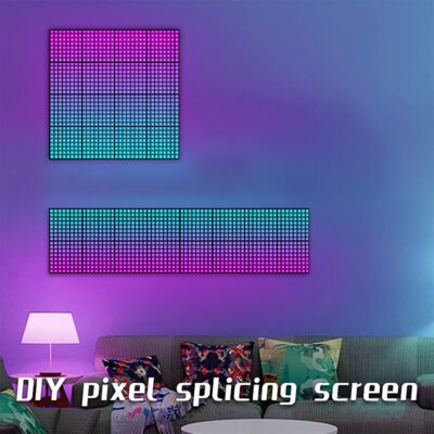 LEDTM® MATRIX GLB-106-0017 Κυλιόμενη Ψηφιακή Επιγραφή 80x80cm P24.6 64x64 Pixel LED 120W AC 220-240V IP20 Πολύχρωμο RGB - Bluetooth Control μέσω iPIXEL APP - Μ80 x Π2.6 x Υ80cm - 2 Χρόνια Εγγύηση