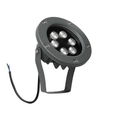 Alternative view of LEDTM® TREETZINA 90353 Φωτιστικό Σποτ για Φυτά - Δέντρα με Βάση Κήπου / Καρφωτό LED 6W 510lm 10° DC 24V Αδιάβροχο IP65 Ultra Θερμό Λευκό 2200K Dimmable - Bridgelux SMD Chip - Γκρι Ανθρακί - Μ14 x Π12.5 x Υ12.5cm - 3 Χρόνια Εγγύηση