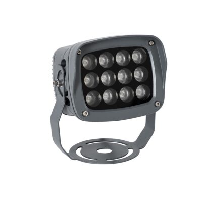 Alternative view of LEDTM® FLOODXENA 90124 Προβολέας Σποτ Wall Washer LED 12W 1020lm 10° AC 220-240V Αδιάβροχο IP65 Μπλε - Bridgelux SMD Chip - Γκρι Ανθρακί - Μ13.5 x Π11 x Υ15cm - 3 Χρόνια Εγγύηση