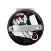 LEDTM® REGENCY 61373 Μοντέρνο Φωτιστικό Τοίχου - Απλίκα Ξενοδοχείου Reading Light με Φορτιστή USB 3A LED 8W 920lm 120° AC 220-240V IP20 Φυσικό Λευκό 4500K - Bridgelux SMD Chip & TÜV SÜD Driver - Μαύρο Ματ - Μ12 x Π12 x Υ13cm - 3 Χρόνια Εγγύηση - Image 4