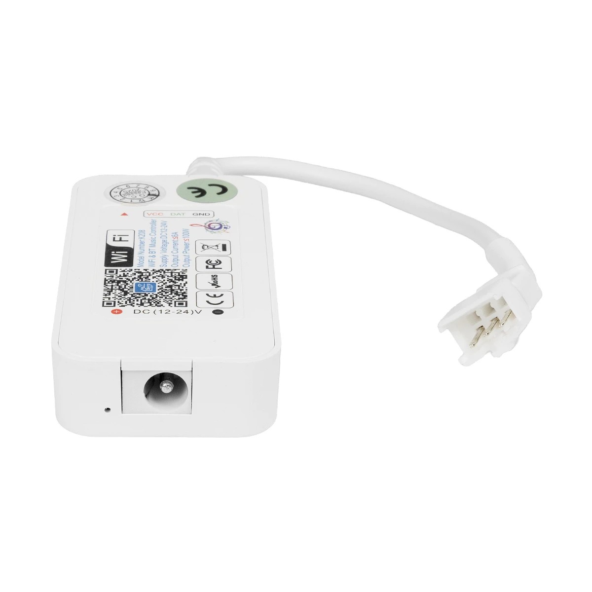 LEDTM® SP611E 73451 RF & WiFi 2.4G Ψηφιακός Pixel Addressable Controller DC 5-12-24V IP20 - RF & WiFi 2.4G & Bluetooth - SPI/TTL Protocol 2048 IC - Μ6.5 x Π3.3 x Υ1.5cm - 2 Χρόνια Εγγύηση - Image 4