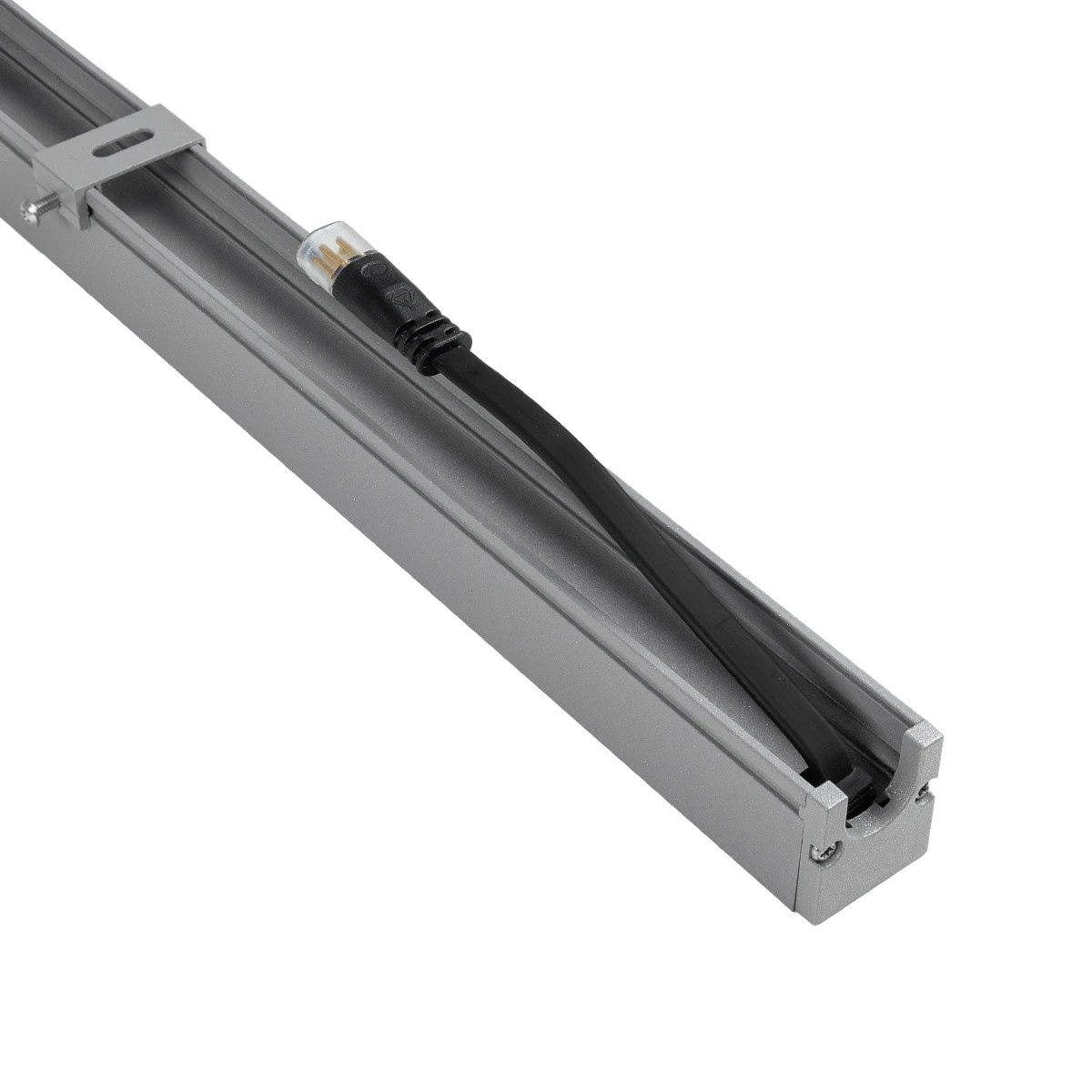 LEDTM® DIGIBAR 90210 Ψηφιακή Pixel Addressable Facade Μπάρα LED 12W 600lm 45° DC 24V Αδιάβροχο IP65 8 x Pixel Πολύχρωμο RGB Dimmable DMX512 SPI/TTL Protocol IC UCS512C0 - Bridgelux SMD Chip - Γκρι Ανθρακί - Μ100 x Π3.2 x Υ3cm - 3 Χρόνια Εγγύηση - Image 5