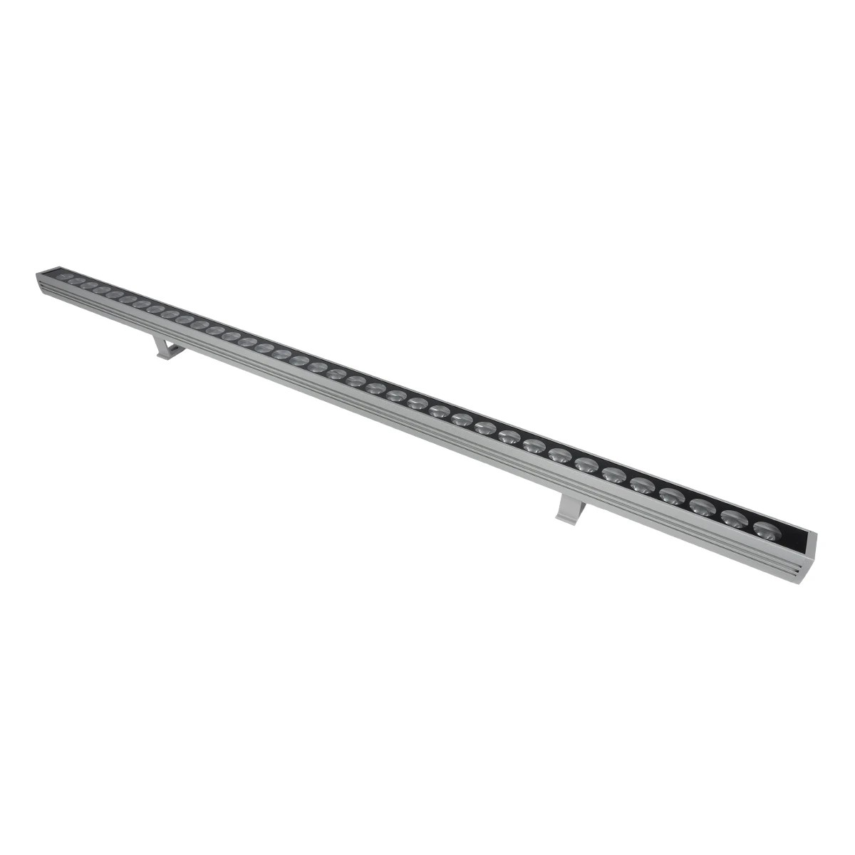 LEDTM® WASHERPANDA 999-0272 Μπάρα Φωτισμού Wall Washer LED 36W 3960lm 15° DC 24V Αδιάβροχο IP67 Θερμό Λευκό 2700K Dimmable - Bridgelux SMD Chip - Γκρι Ανθρακί - Μ100 x Π4 x Υ3cm - 3 Χρόνια Εγγύηση - Image 2