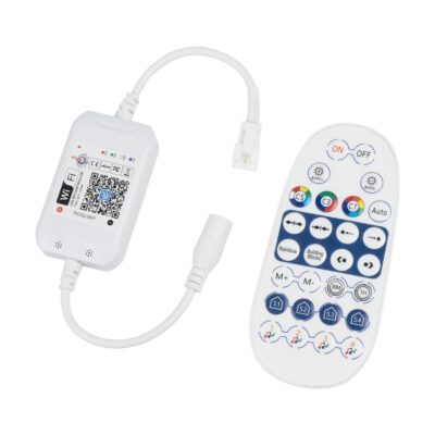 LEDTM® ZENGGE-WFMNA 73450 RF & WiFi 2.4G Ψηφιακός Pixel Addressable Controller DC 5-12-24V IP20 - WiFi 2.4G & Bluetooth - SPI/TTL Protocol 2048 IC - Μ10.5 x Π4.5 x Υ1.5cm - 2 Χρόνια Εγγύηση