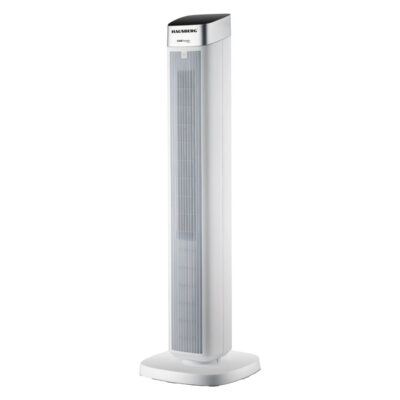 Ανεμιστήρας Πύργος Hausberg HB-5953AB Λευκός 105cm - 55W με Διαχύτη Αρώματος