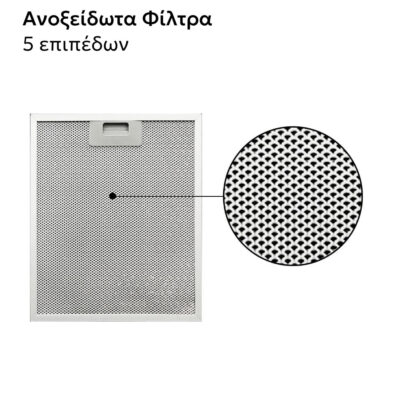 Alternative view of Απορροφητήρας Κουζίνας Καμινάδα 60cm Telemax TD0660 Inox