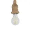 LEDTM® KENSI 00878 Boho Φωτιστικό Τοίχου - Απλίκα με Ντουί 1 x E27 AC 220-240V IP20 - Καφέ & Μπεζ - Μ7 x Π15 x Υ38cm - Image 7