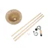 LEDTM® POPPY 01983 Boho Επιδαπέδιο Φωτιστικό με Ντουί 1 x E27 AC 220-240V IP20 - Μπεζ - Μ58 x Π58 x Υ143cm - Image 9