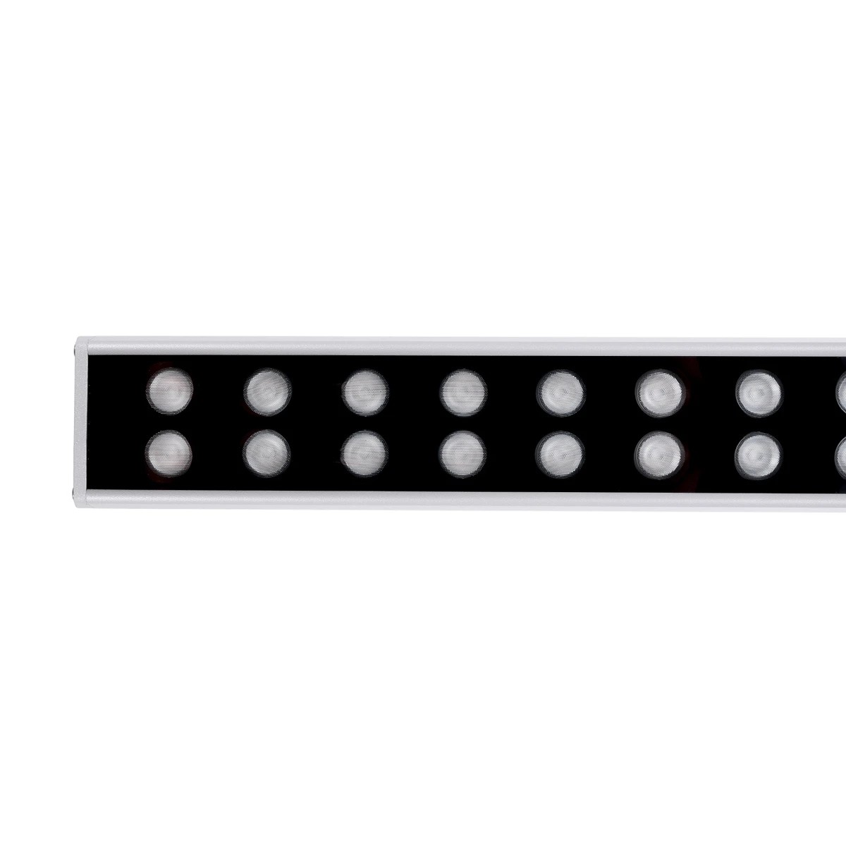 LEDTM® WASHERMOZA 90163 Μπάρα Φωτισμού Wall Washer LED 48W 4080lm 10-30° DC 24V Αδιάβροχο IP66 Πολύχρωμο RGB Dimmable - Bridgelux SMD Chip - Γκρι Ανθρακί - Μ100 x Π8.5 x Υ4cm - 3 Χρόνια Εγγύηση - Image 8