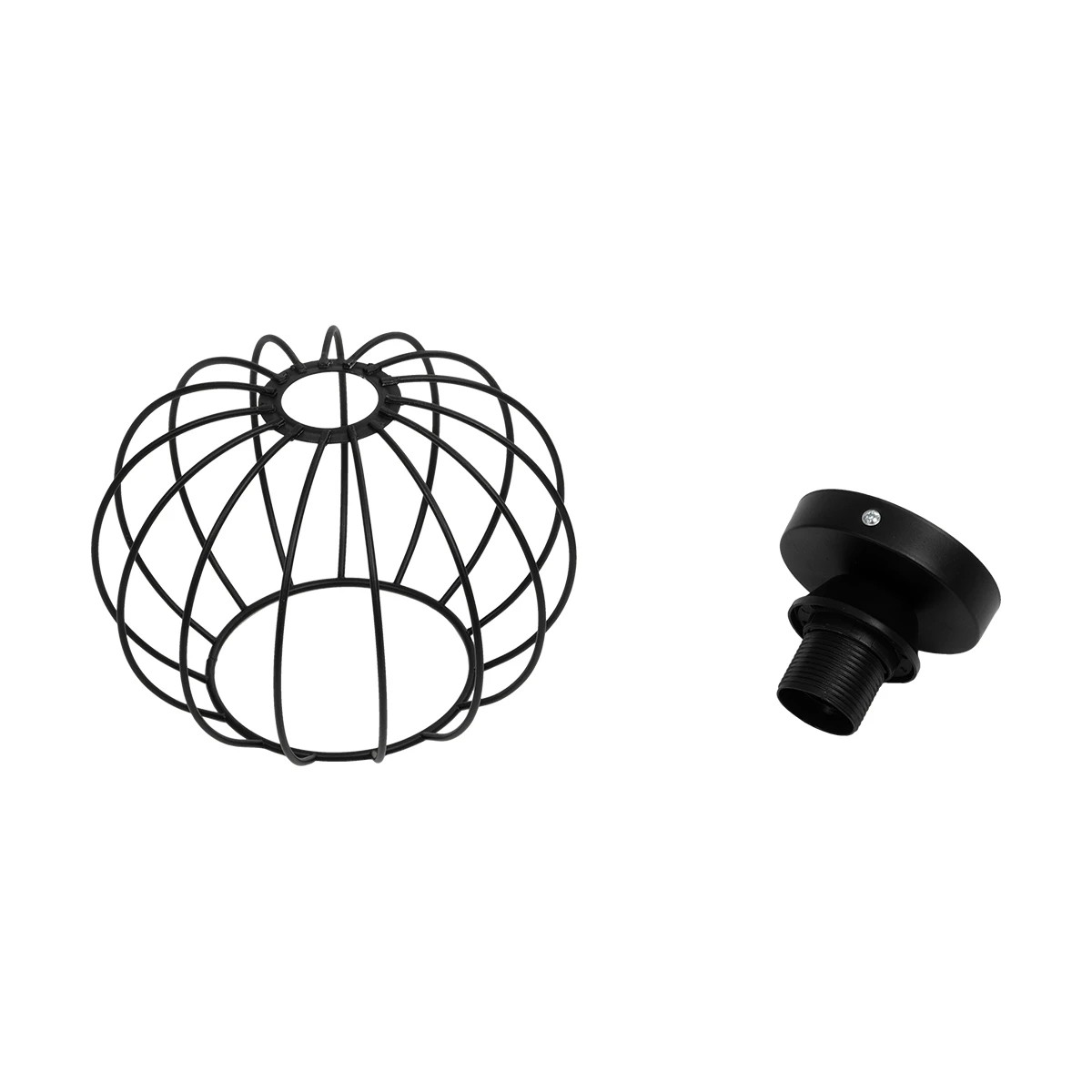 LEDTM® BITUIN 201-0116 Μοντέρνο Φωτιστικό Οροφής με Ντουί 1 x E27 AC 220-240V IP20 - Μαύρο - Μ21 x Π21 x Υ18cm - Image 8