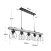 LEDTM® BARISTA 203-0095 Vintage Κρεμαστό Φωτιστικό Οροφής με Ντουί 5 x E27 AC 220-240V IP20 - Μπεζ & Μαύρο - Μ100 x Π14.5 x Υ26cm - Image 10