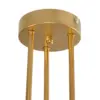 LEDTM® SPIDI 203-0114 Μοντέρνο Φωτιστικό Οροφής με Ντουί 6 x E27 AC 220-240V IP20 - Χρυσό - Μ61 x Π61 x Υ25cm - Image 8