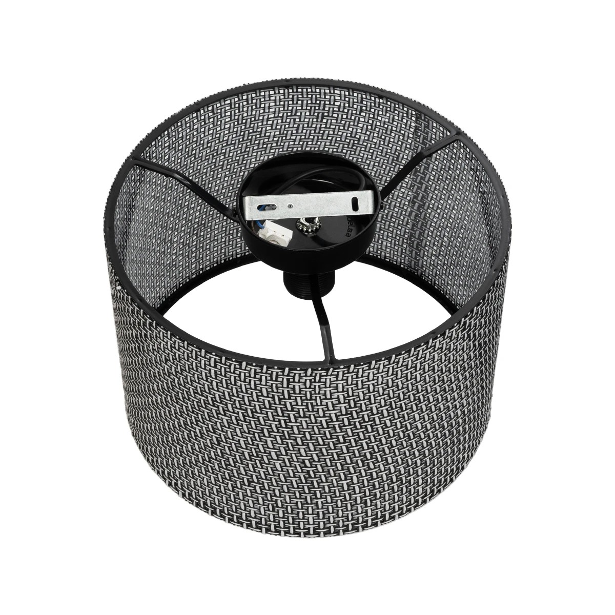 LEDTM® CILIO 203-0152 Μοντέρνο Φωτιστικό Οροφής με Ντουί 1 x E27 AC 220-240V IP20 - Μαύρο - Μ30 x Π30 x Υ22cm - Image 7