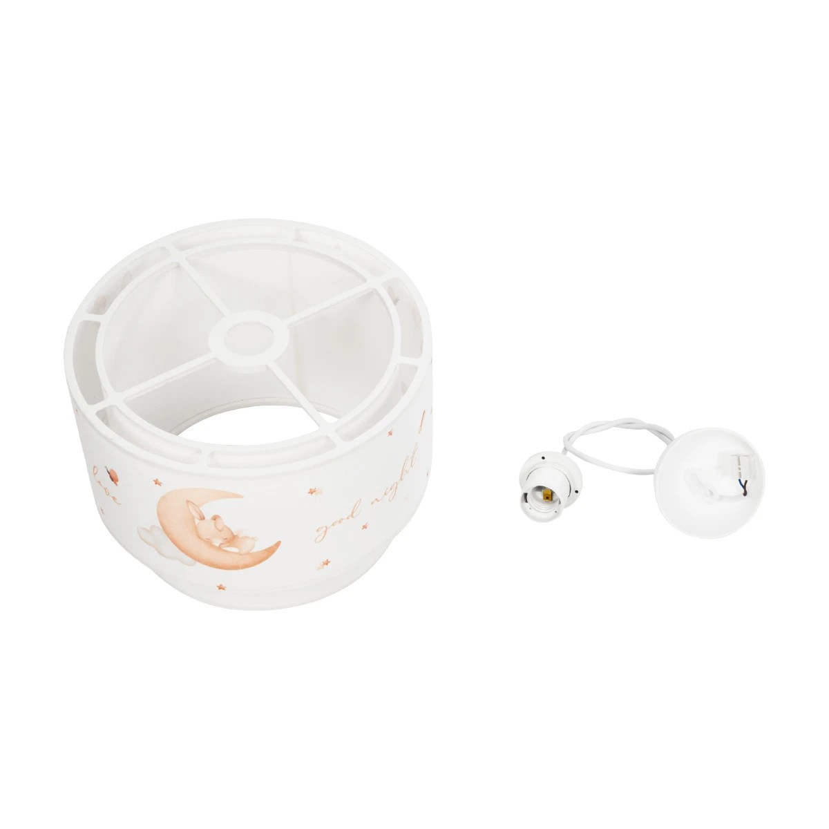 LEDTM® MOON 204-0011 Παιδικό Κρεμαστό Φωτιστικό Οροφής με Ντουί 1 x E27 AC 220-240V IP20 - Πολύχρωμο - Μ30 x Π30 x Υ24cm - Image 11