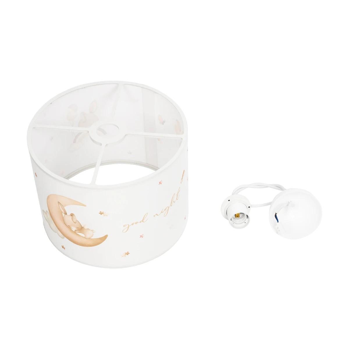 LEDTM® MOON 204-0019 Παιδικό Κρεμαστό Φωτιστικό Οροφής με Ντουί 1 x E27 AC 220-240V IP20 - Πολύχρωμο - Μ28 x Π28 x Υ24cm - Image 11