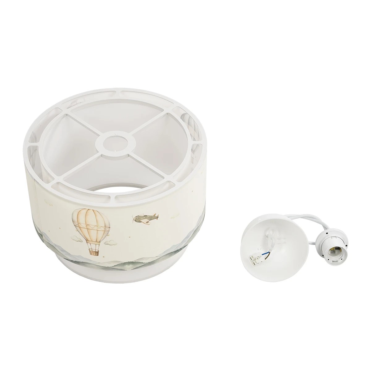 LEDTM® BALLON 204-0121 Παιδικό Κρεμαστό Φωτιστικό Οροφής με Ντουί 1 x E27 AC 220-240V IP20 - Πολύχρωμο - Μ30 x Π30 x Υ20cm - Image 11