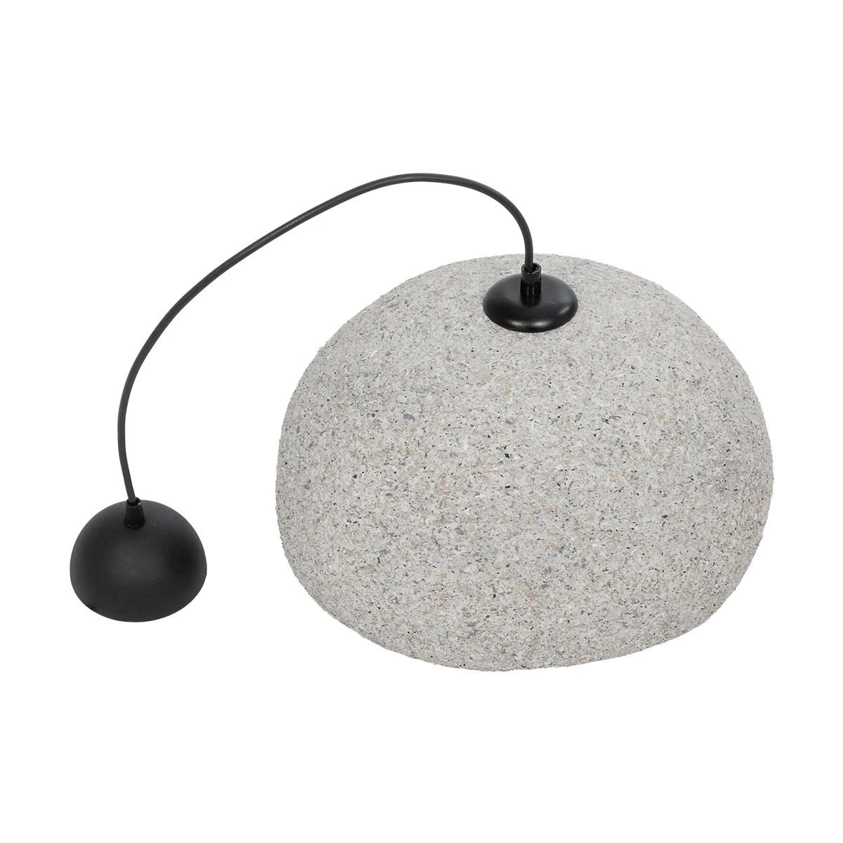 LEDTM® STONE 204-0123 Μοντέρνο Κρεμαστό Φωτιστικό Οροφής με Ντουί 1 x E27 AC 220-240V IP20 - Γκρι- Μ35 x Π31 x Υ26cm - Image 11