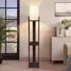 LEDTM® VENTORA 204-0126 Μοντέρνο Επιδαπέδιο Φωτιστικό με Ντουί 1 x E27 AC 220-240V IP20 - Καφέ & Μπεζ - Μ20 x Π20 x Υ142cm - Image 4