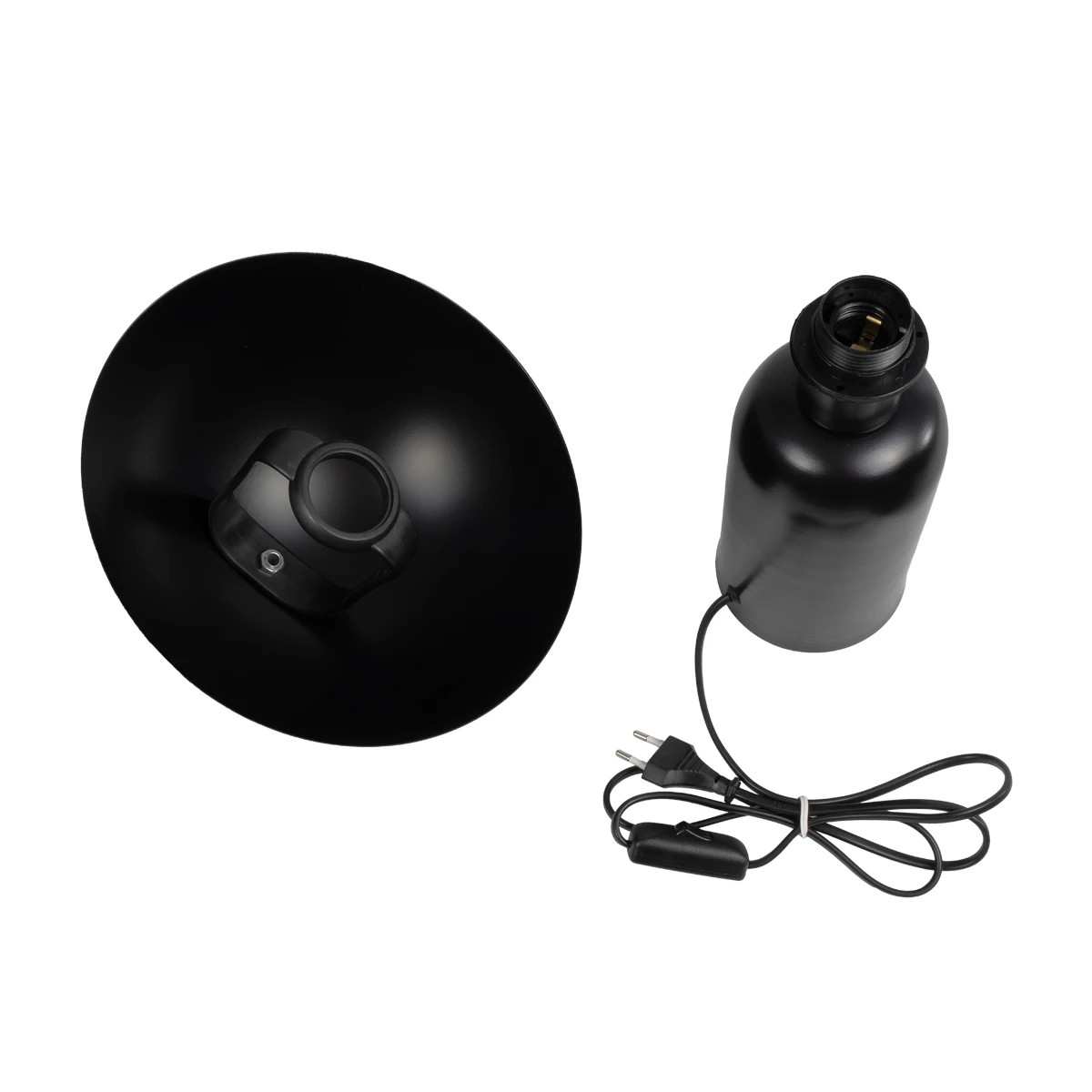 LEDTM® GASCO 204-0146 Μοντέρνο Επιτραπέζιο Φωτιστικό Πορτατίφ με Ντουί 1 x E27 AC 220-240V IP20 - Μαύρο - Μ26 x Π26 x Υ35cm - Image 10