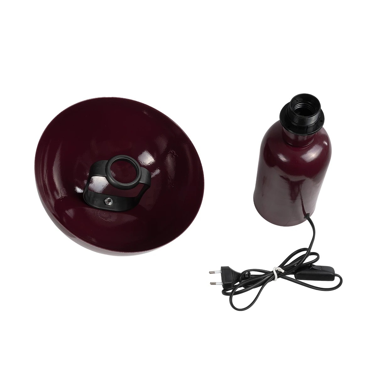 LEDTM® GASCO 204-0148 Μοντέρνο Επιτραπέζιο Φωτιστικό Πορτατίφ με Ντουί 1 x E27 AC 220-240V IP20 - Κόκκινο - Μ26 x Π26 x Υ35cm - Image 10