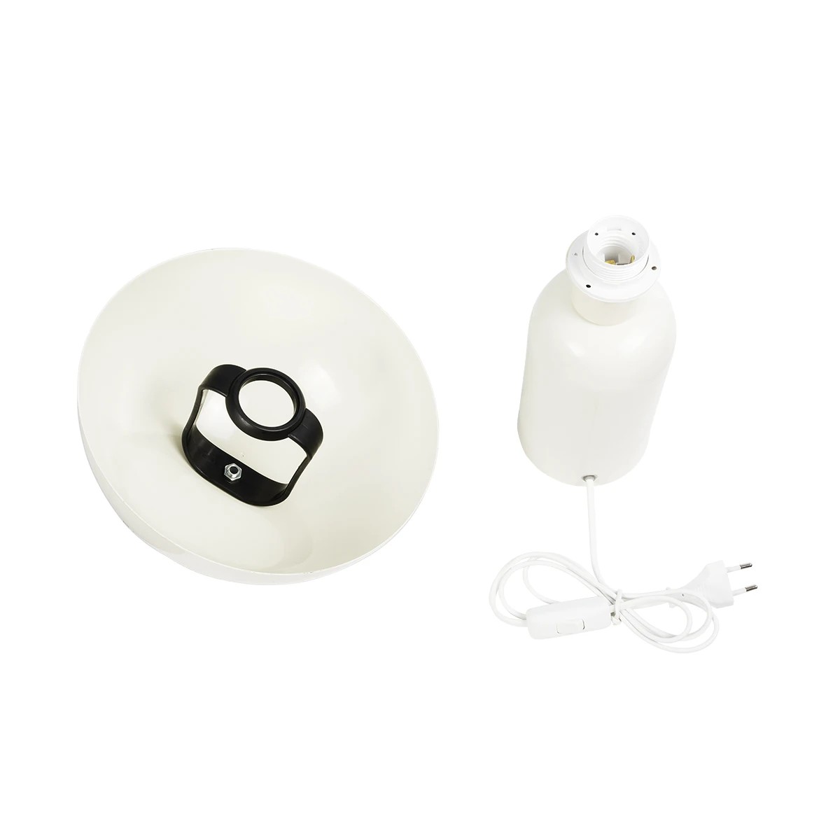 LEDTM® GASCO 204-0149 Μοντέρνο Επιτραπέζιο Φωτιστικό Πορτατίφ με Ντουί 1 x E27 AC 220-240V IP20 - Μπεζ - Μ26 x Π26 x Υ35cm - Image 10