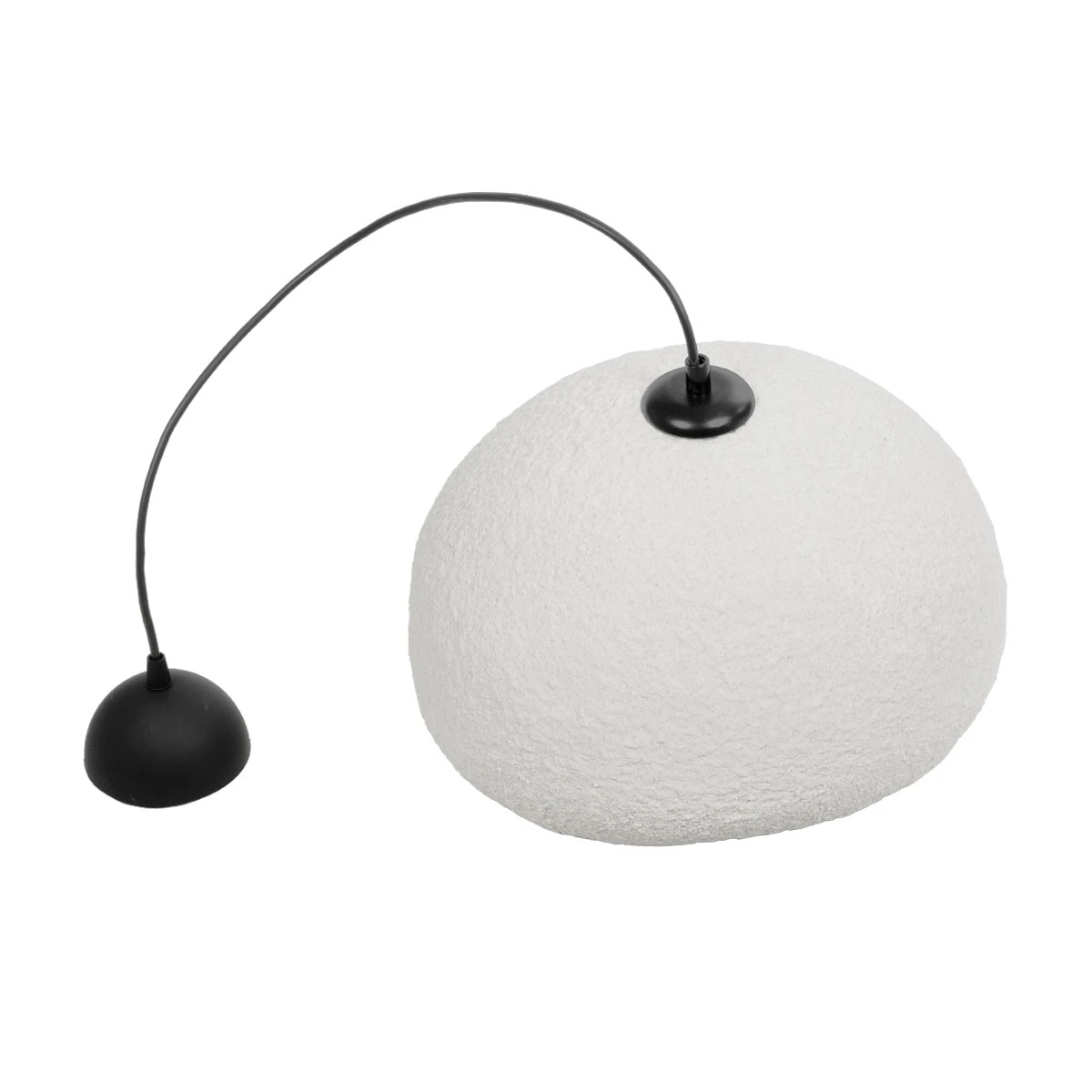 LEDTM® STONE 204-0176 Μοντέρνο Κρεμαστό Φωτιστικό Οροφής με Ντουί 1 x E27 AC 220-240V IP20 - Λευκό - Μ31.5 x Π35 x Υ26cm - Image 11