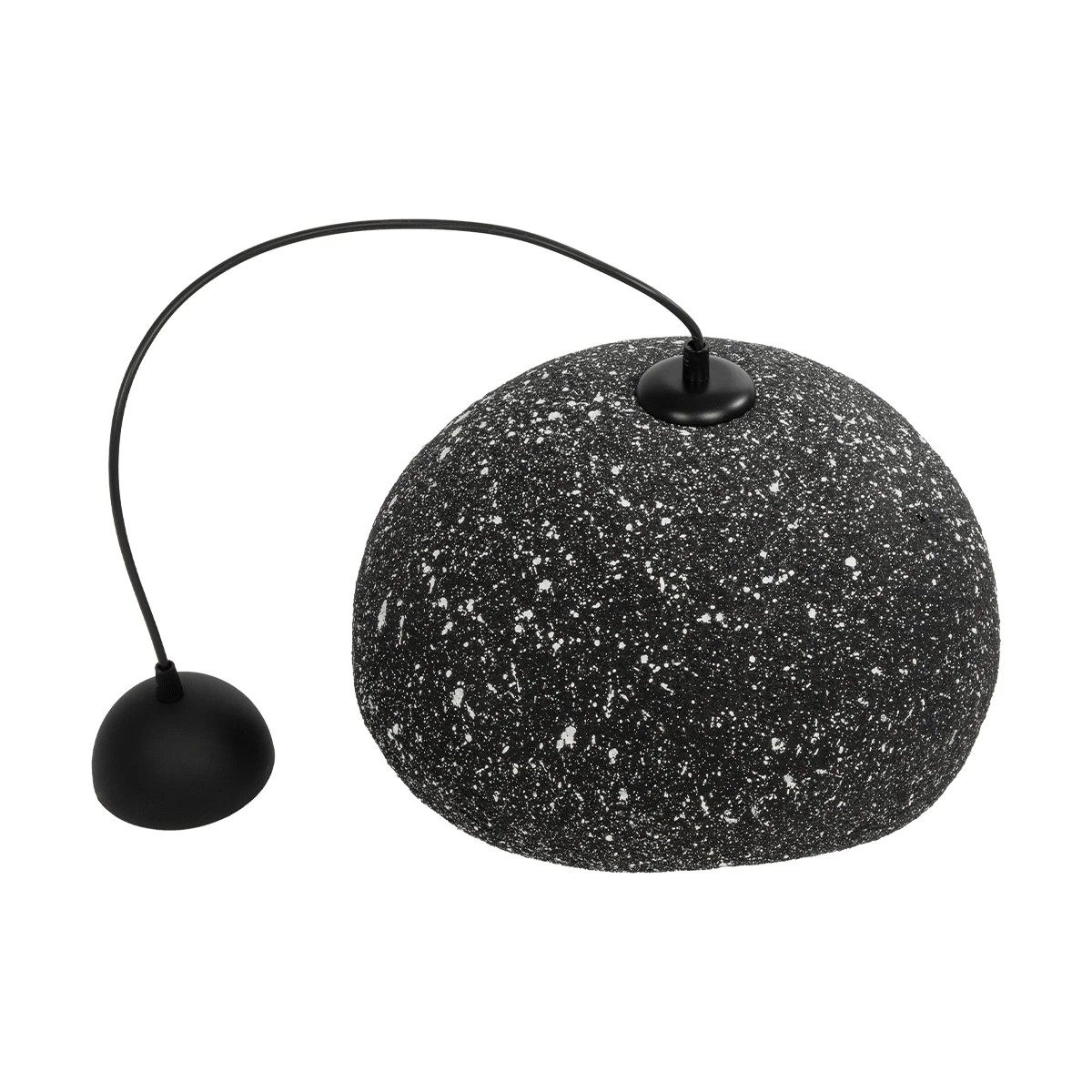 LEDTM® STONE 204-0194 Μοντέρνο Κρεμαστό Φωτιστικό Οροφής με Ντουί 1 x E27 AC 220-240V IP20 - Μαύρο - Μ35 x Π31 x Υ26cm - Image 11
