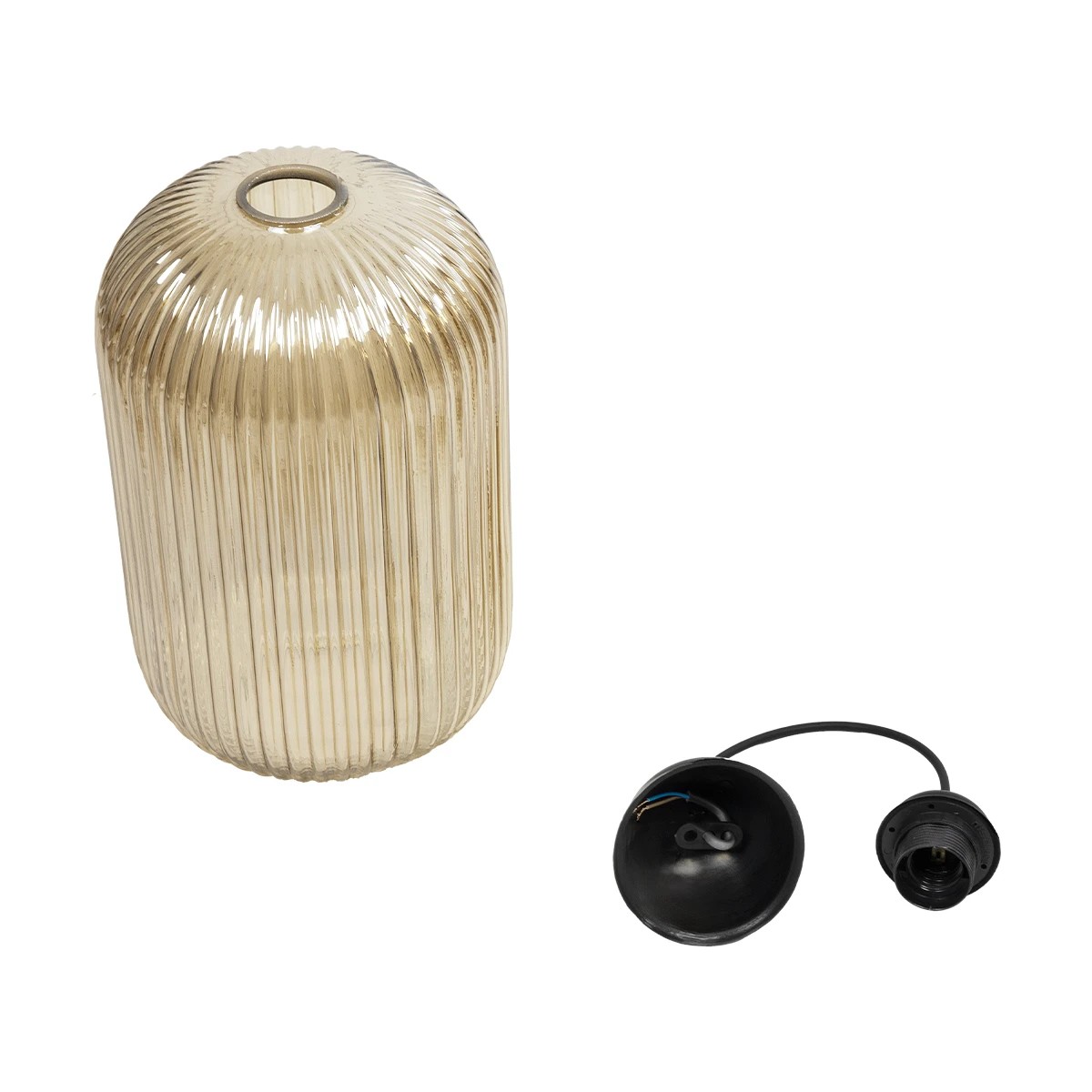 LEDTM® MELONI 206-0020 Μοντέρνο Κρεμαστό Φωτιστικό Οροφής με Ντουί 1 x E27 AC 220-240V IP20 - Mελί - Μ20 x Π20 x Υ38cm - Image 11