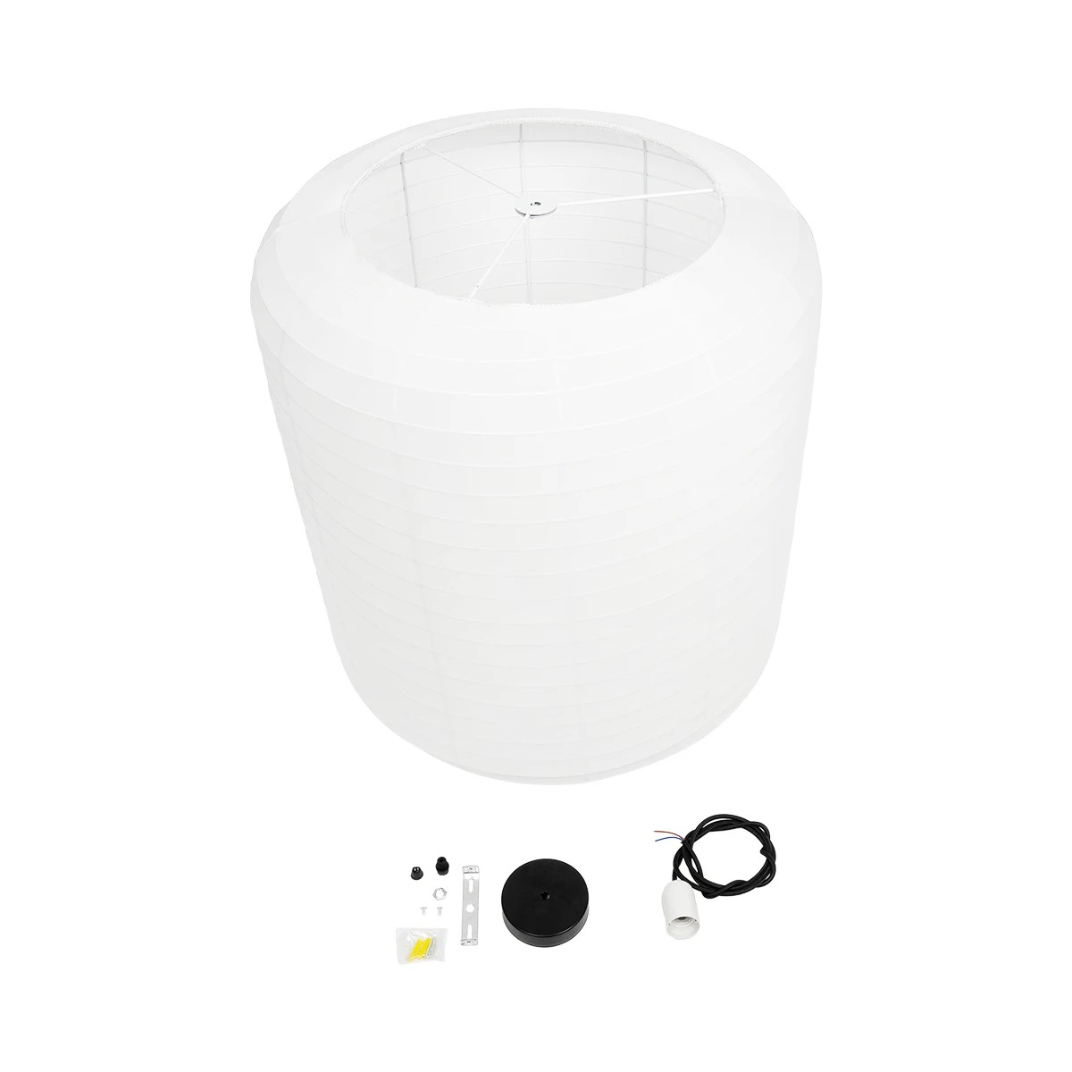 LEDTM® ROMINA 62001 Μοντέρνο Κρεμαστό Φωτιστικό Οροφής με Ντουί 1 x E27 AC 220-240V IP20 - Λευκό - Μ60 x Π60 x Υ65cm - Image 10