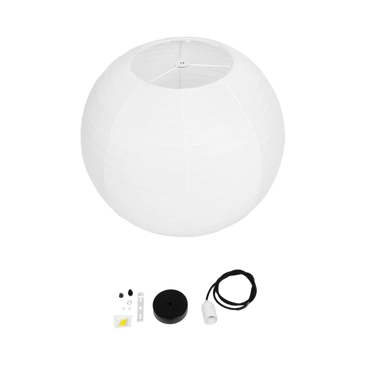 LEDTM® ROMINA 62005 Μοντέρνο Κρεμαστό Φωτιστικό Οροφής με Ντουί 1 x E27 AC 220-240V IP20 - Λευκό - Μ60 x Π60 x Υ55cm - Image 10