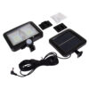 LEDTM® ZETA 71459 Προβολέας με Ανιχνευτή PIR / Αισθητήρα Κίνησης LED 20W 600lm 120° DC 5V με Φωτοβολταϊκό Panel 5V 1W & Επαναφορτιζόμενη Μπαταρία Li-ion 3.2V 2400mAh Αδιάβροχο IP65 Ψυχρό Λευκό 6000K - Sanan SMD Chip - Μαύρο - Μ15 x Π3.5 x Υ13cm - 2 Χρόνια Εγγύηση - Image 9