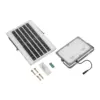 LEDTM® LUMOVOX 73067 Προβολέας LED 100W 5000lm 120° DC 5V με Φωτοβολταϊκό Panel 5V 8W & Επαναφορτιζόμενη Μπαταρία Li-ion 3.2V 5000mAh Αδιάβροχο IP67 Ψυχρό Λευκό 6000K - 120 x SMD2835 Sanan Chip - Γκρι Ανθρακί - Μ25 x Π5.5 x Υ17.5cm - 2 Χρόνια Εγγύηση - Image 11
