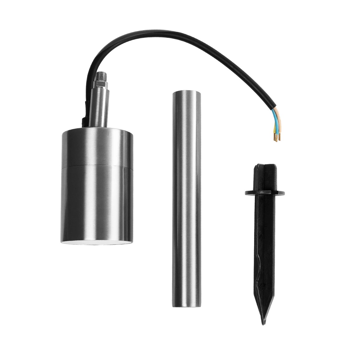 LEDTM® GARDEON 75580 Φωτιστικό Σποτ για Φυτά - Δέντρα με Βάση Κήπου / Καρφωτό για Λάμπα MR16 με Ντουί GU10 AC 220-240V Αδιάβροχο IP67 - Νίκελ Χρώμιο - Μ6 x Π6 x Υ43.5cm - Image 6