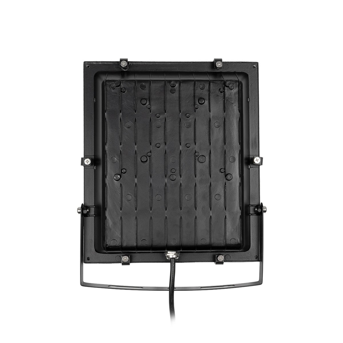 LEDTM® RGBFLOOD 75602 Προβολέας με IR Ασύρματο Χειριστήριο LED 50W 3250lm 120° AC 220-240V Αδιάβροχο IP66 Πολύχρωμο RGB Dimmable - COB Chip - Μαύρο Ματ - Μ28.5 x Π23.5 x Υ10cm - 2 Χρόνια Εγγύηση - Image 4
