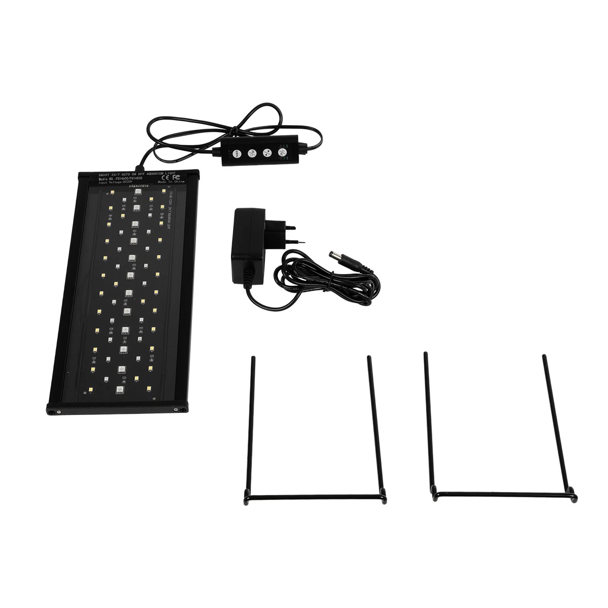 LEDTM® AQUARIUS 79678 Φωτιστικό Ενυδρείου με Ενσωματωμένο Χειριστήριο LED 12W 600lm 120° AC 220-240V Αδιάβροχο IP44 Πολύχρωμο RGBW Dimmable - Sanan SMD Chip - Μαύρο - Μ30 x Π11 x Υ3cm - 2 Χρόνια Εγγύηση - Image 11