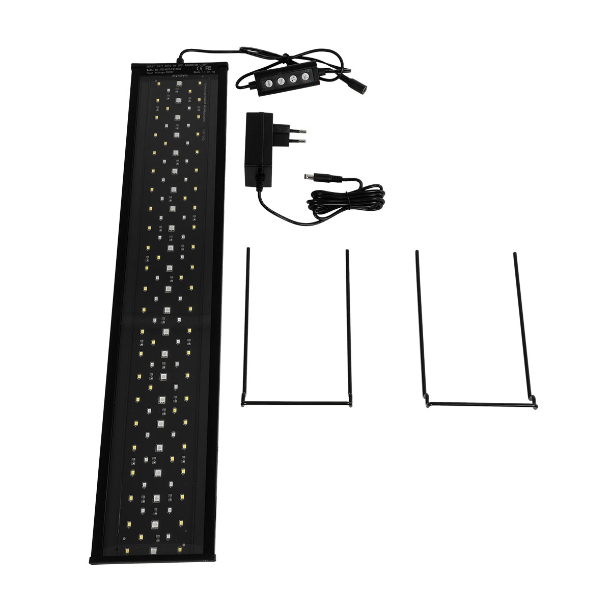 LEDTM® AQUARIUS 79680 Φωτιστικό Ενυδρείου με Ενσωματωμένο Χειριστήριο LED 19W 950lm 120° AC 220-240V Αδιάβροχο IP44 Πολύχρωμο RGBW Dimmable - Sanan SMD Chip - Μαύρο - Μ60 x Π11 x Υ3cm - 2 Χρόνια Εγγύηση - Image 11
