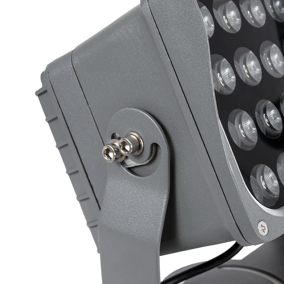 LEDTM® FLOODXENA 90130 Προβολέας Σποτ Wall Washer LED 24W 2880lm 10° AC 220-240V Αδιάβροχο IP65 Ψυχρό Λευκό 6000K - Bridgelux SMD Chip - Γκρι Ανθρακί - Μ18 x Π13.5 x Υ18cm - 3 Χρόνια Εγγύηση - Image 7
